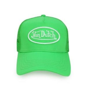 Slime Lime Von Dutch trucker hat